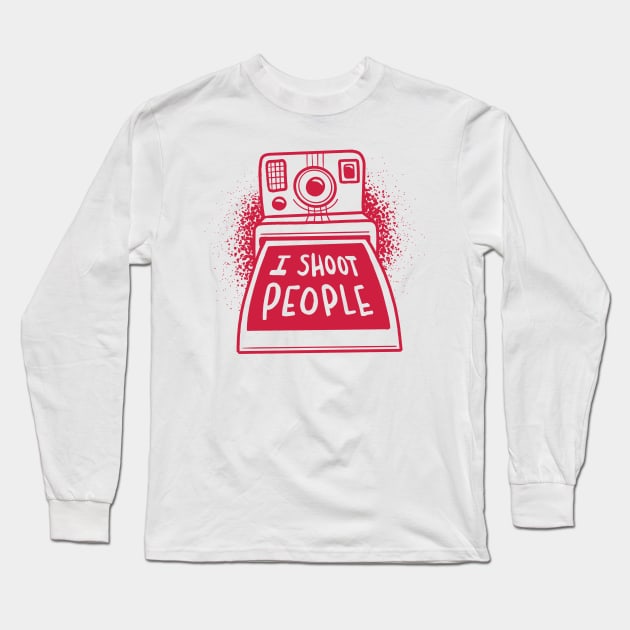 FUNNY CAMERA QUOTE Long Sleeve T-Shirt by madeinchorley
